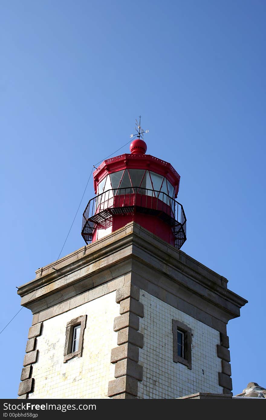 Detail from a lighthouse