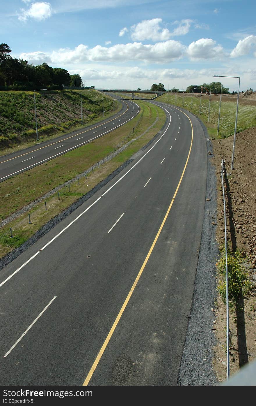 Empty Motorway