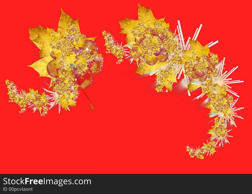 Maple Leaves, Star Shape.