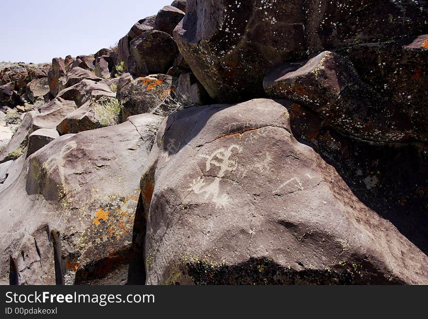 Coso Range Petroglyphs