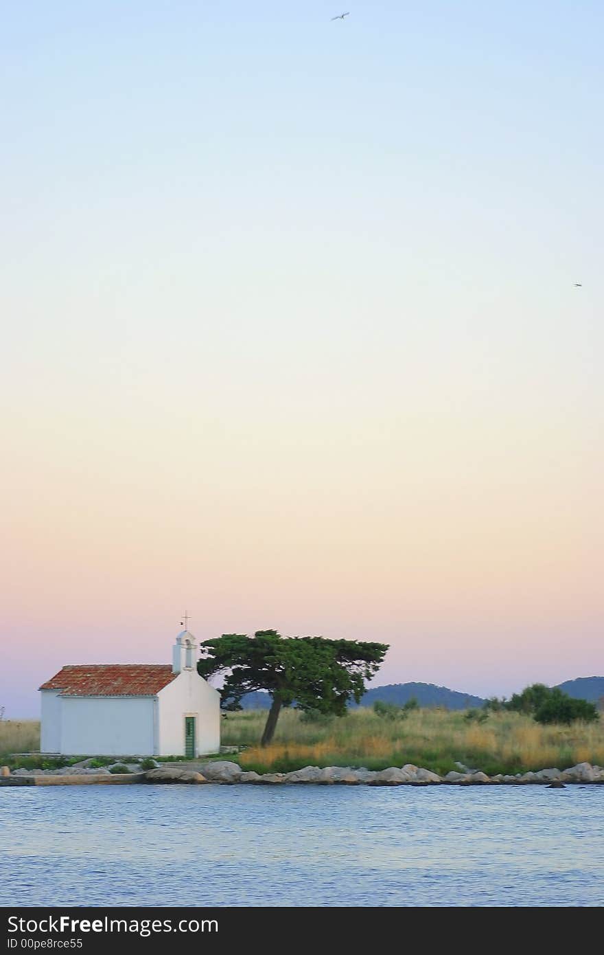 Chapel on island - Croatia 2007