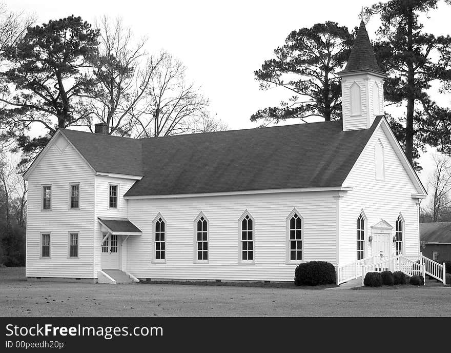 Country church.