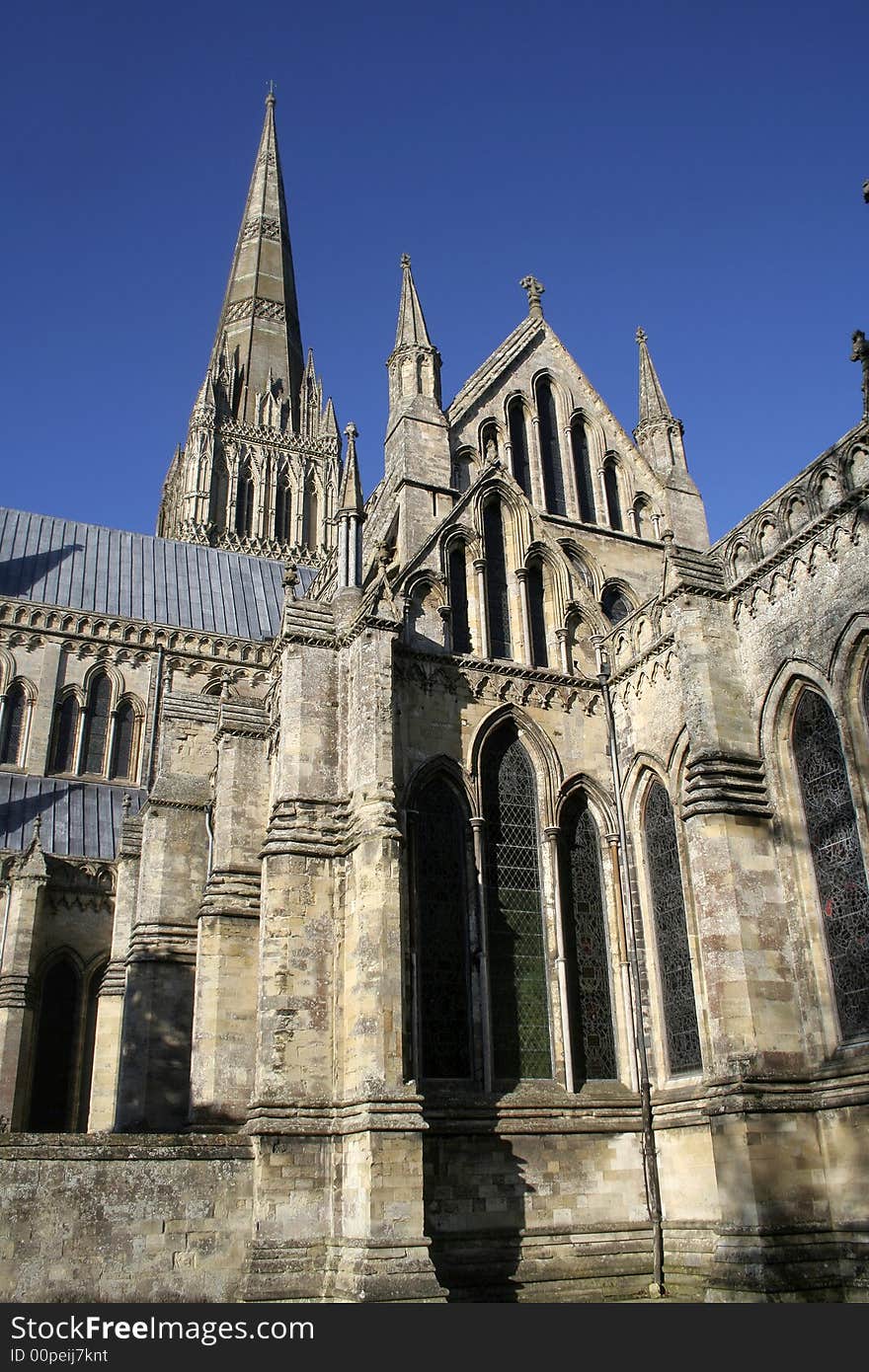 View from the grounds of the world-famous cathedral. View from the grounds of the world-famous cathedral