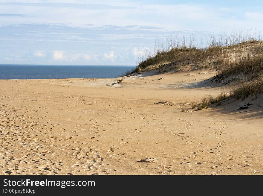 At the dunes