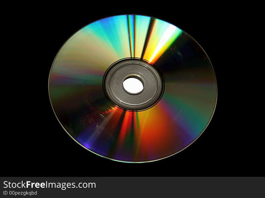 Old DVD Disk (with Clipping Paths)