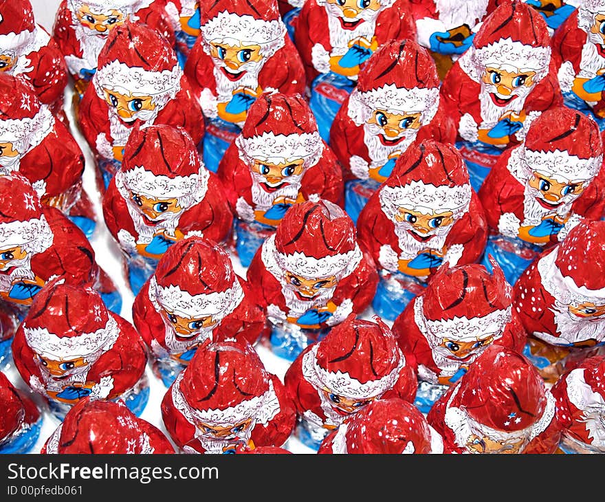 Santa Claus figures