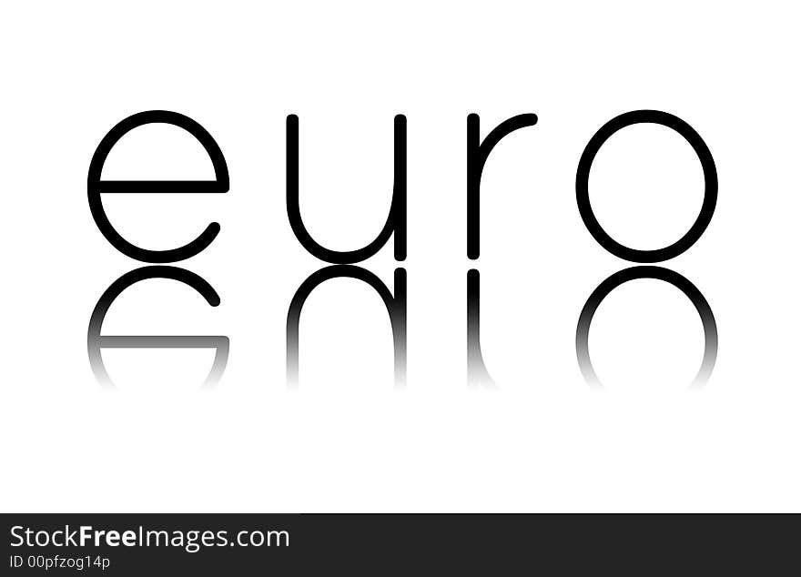 Euro with Reflection