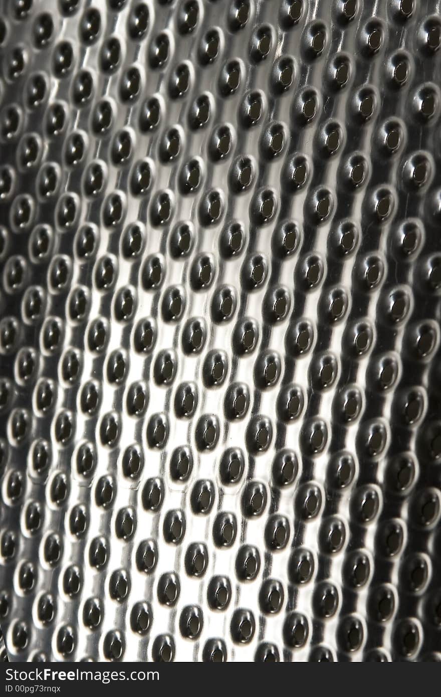 Abstract shine gray metallic grille. Abstract shine gray metallic grille