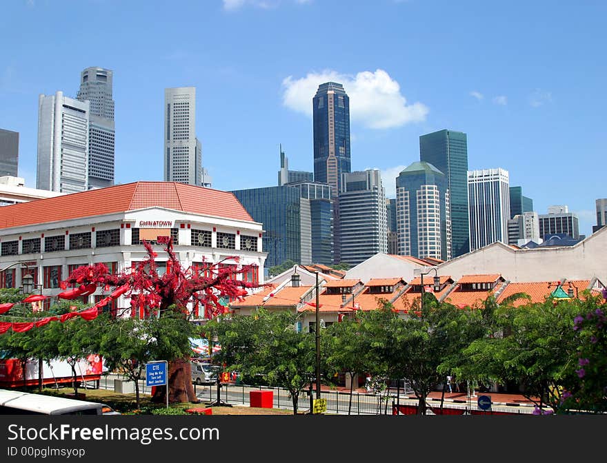 Chinese new year in Singapore