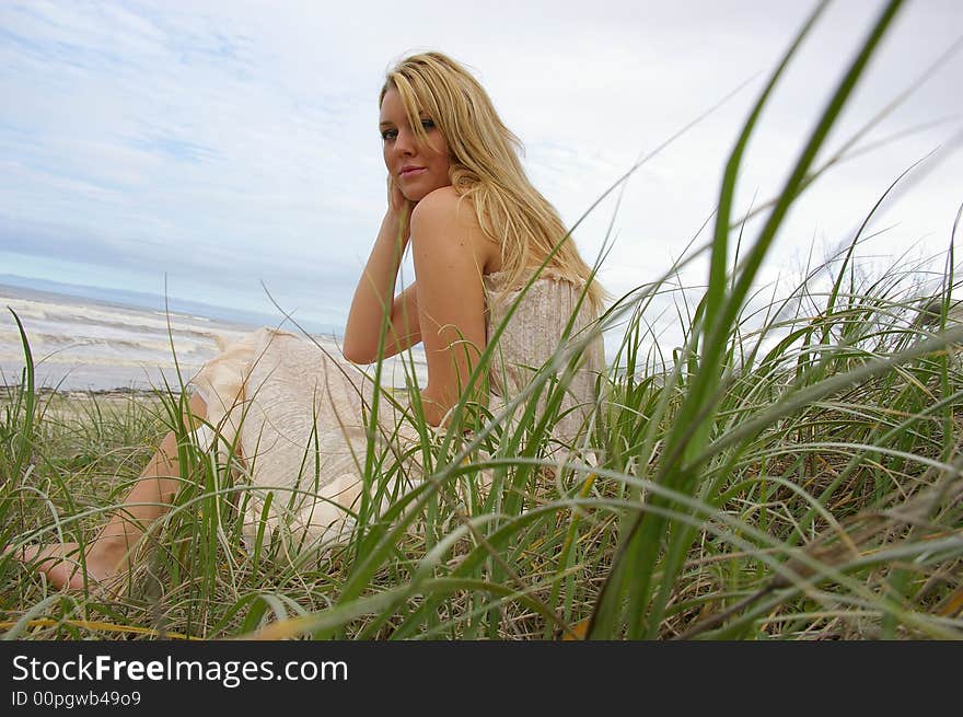 Rlaxing in the grass