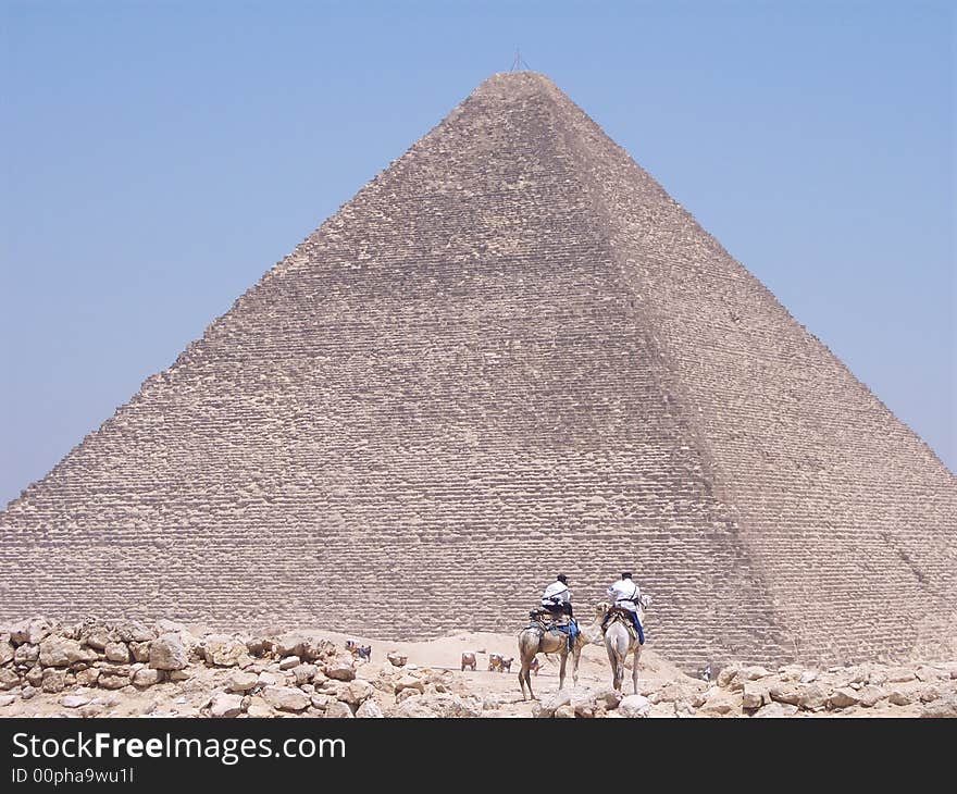 The Medium Pyramid Of Giza