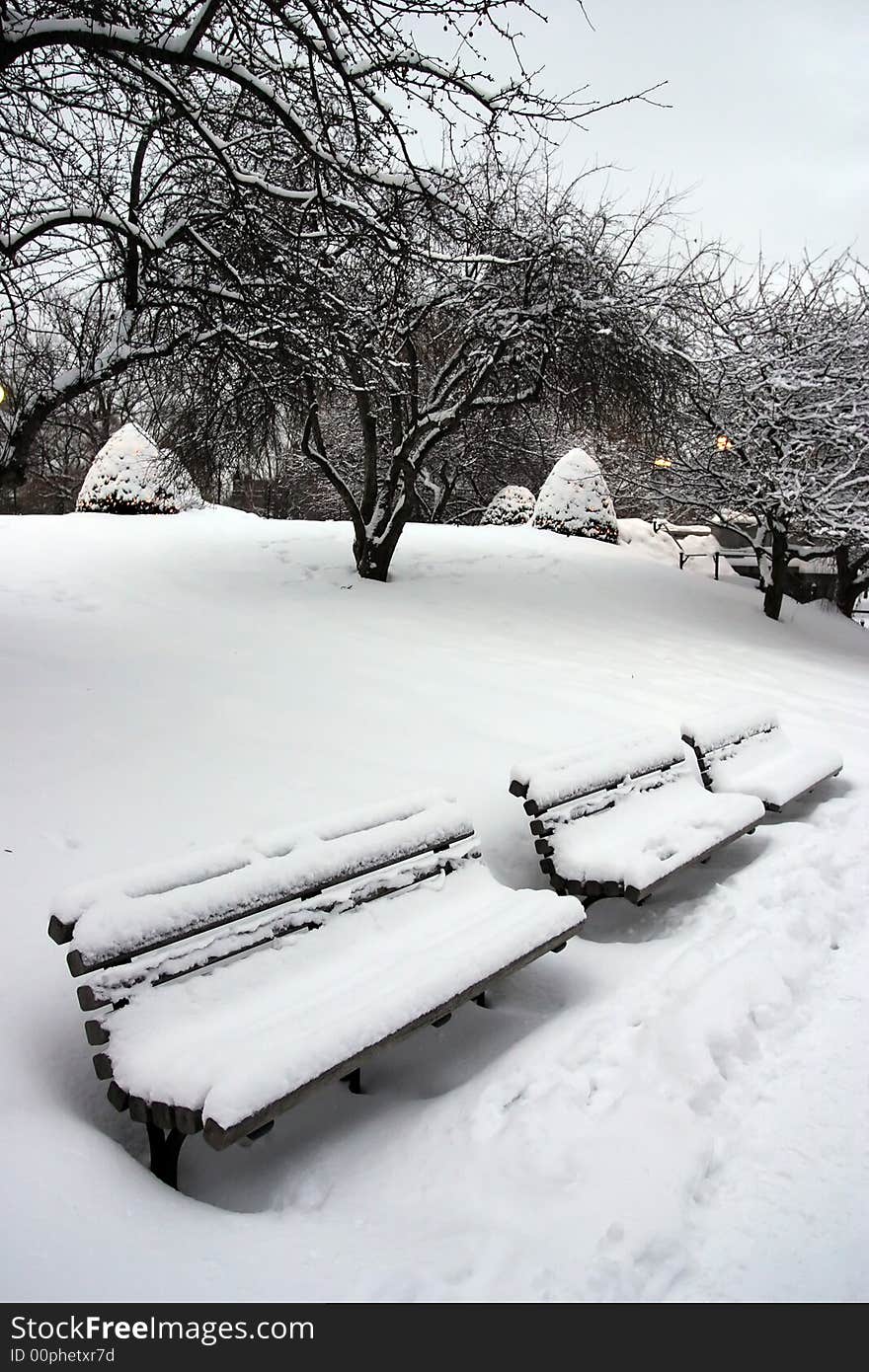 Snowy winter at Boston, Massachusetts, USA. Snowy winter at Boston, Massachusetts, USA