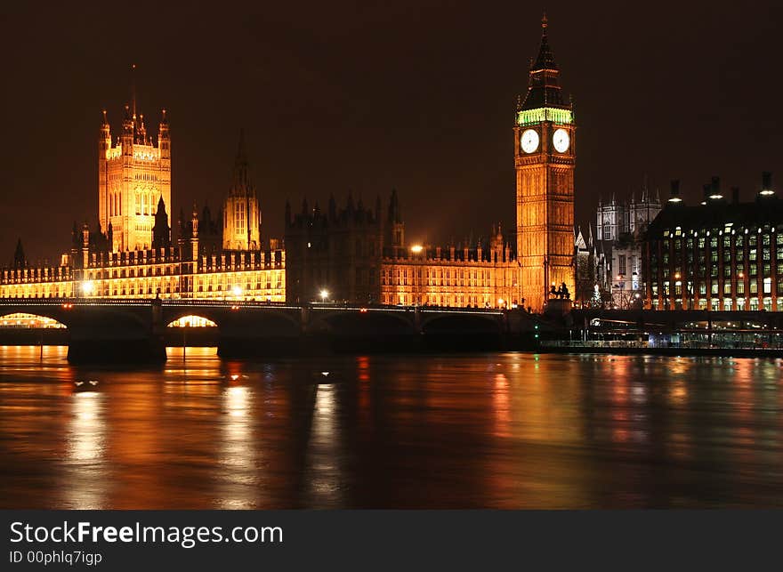 Parliament at Night