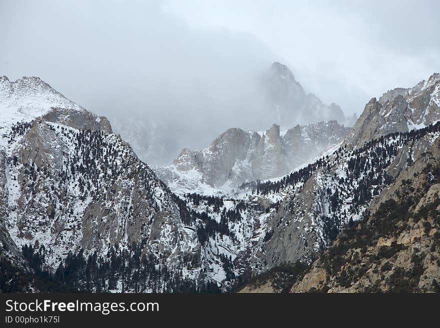 Mt. Whitney Fog