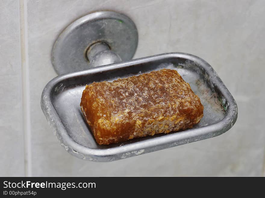 Toilet Soap With Seeds.