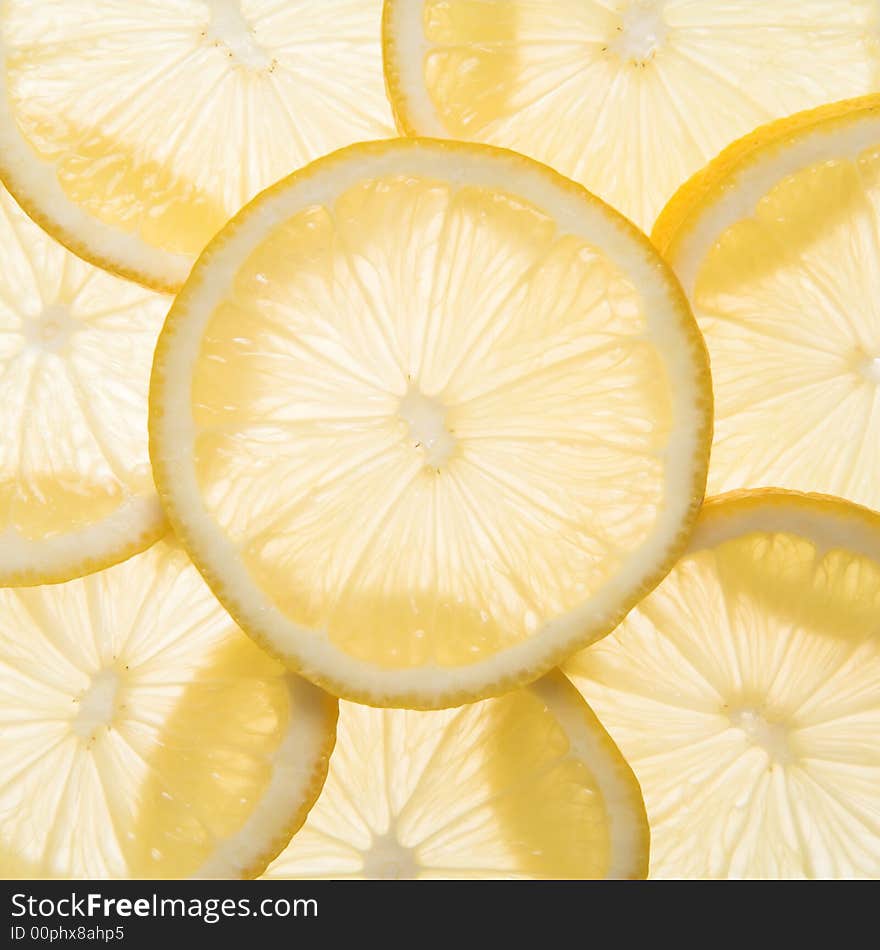 Lemons background