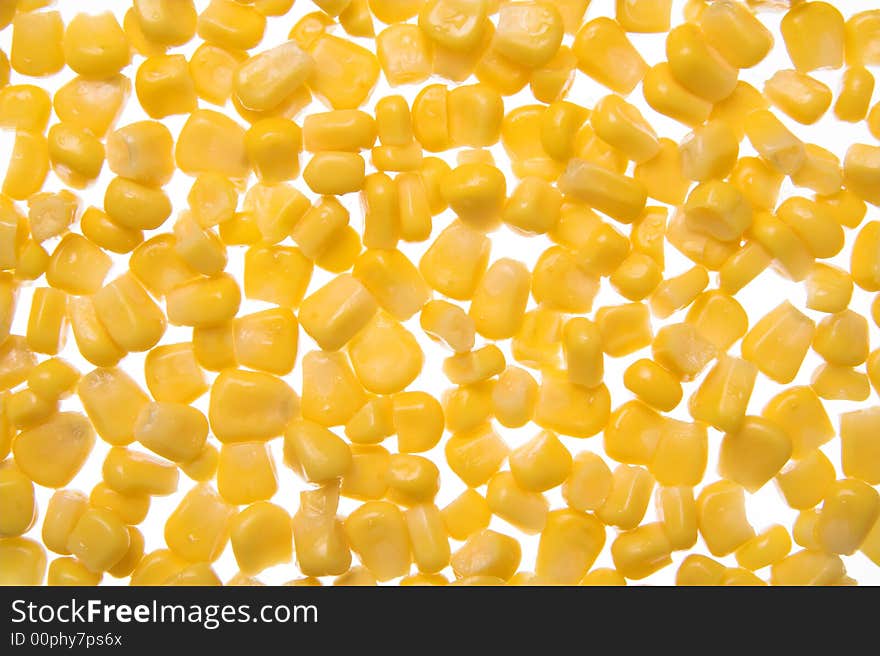 Hulled corn, healthy lifestyle, abstract background