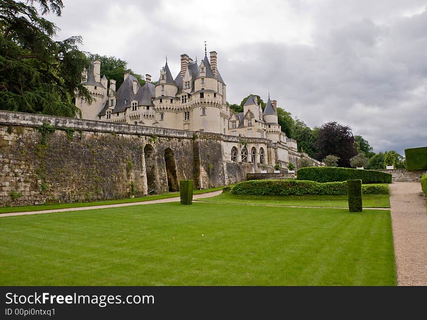 Chateau Ussé, Loire Valley, France.