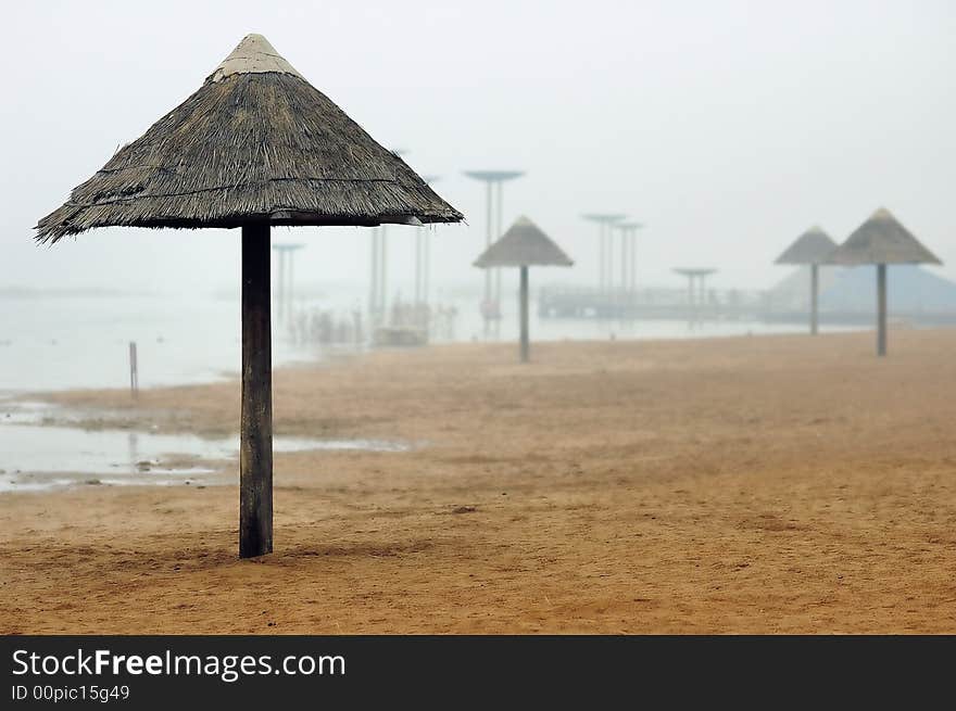 Beach umbrella