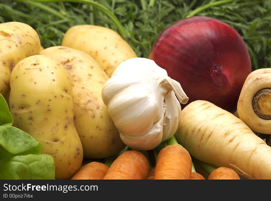 Fresh Vegetables Background