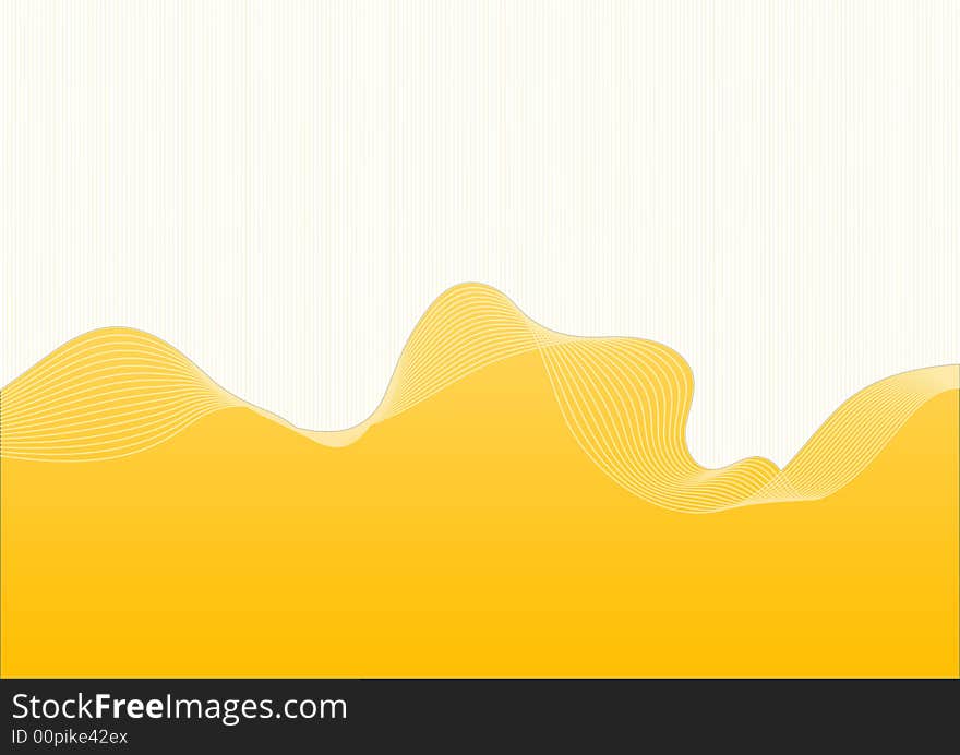 Vector yellow background