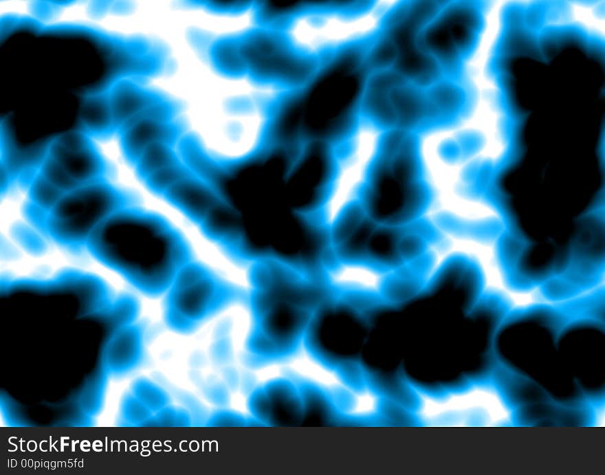 Electrical blue water background design. Electrical blue water background design