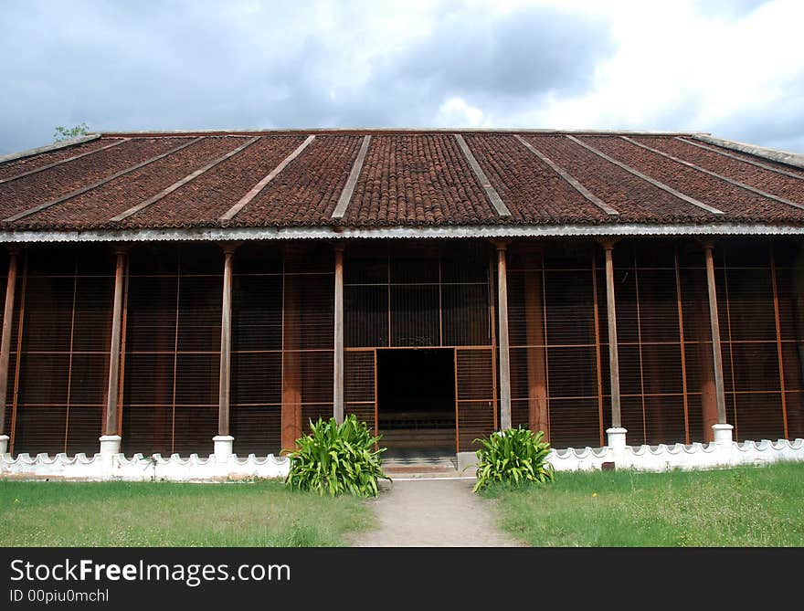 A ancient house in south india