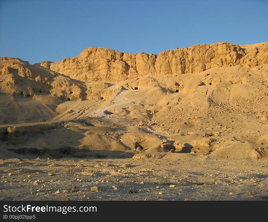 Tomb Entrance at Valley of the Kings, Luxor, Egypt. Tomb Entrance at Valley of the Kings, Luxor, Egypt