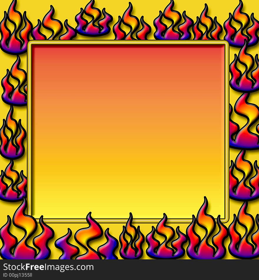 Fire frame