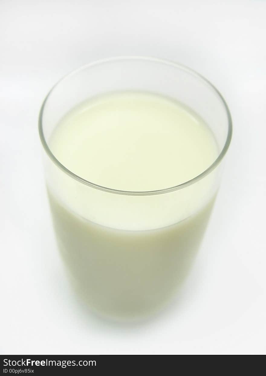 Glass of milk