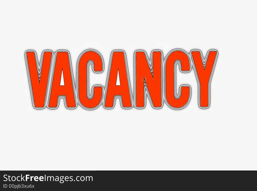 Vacancy Sign