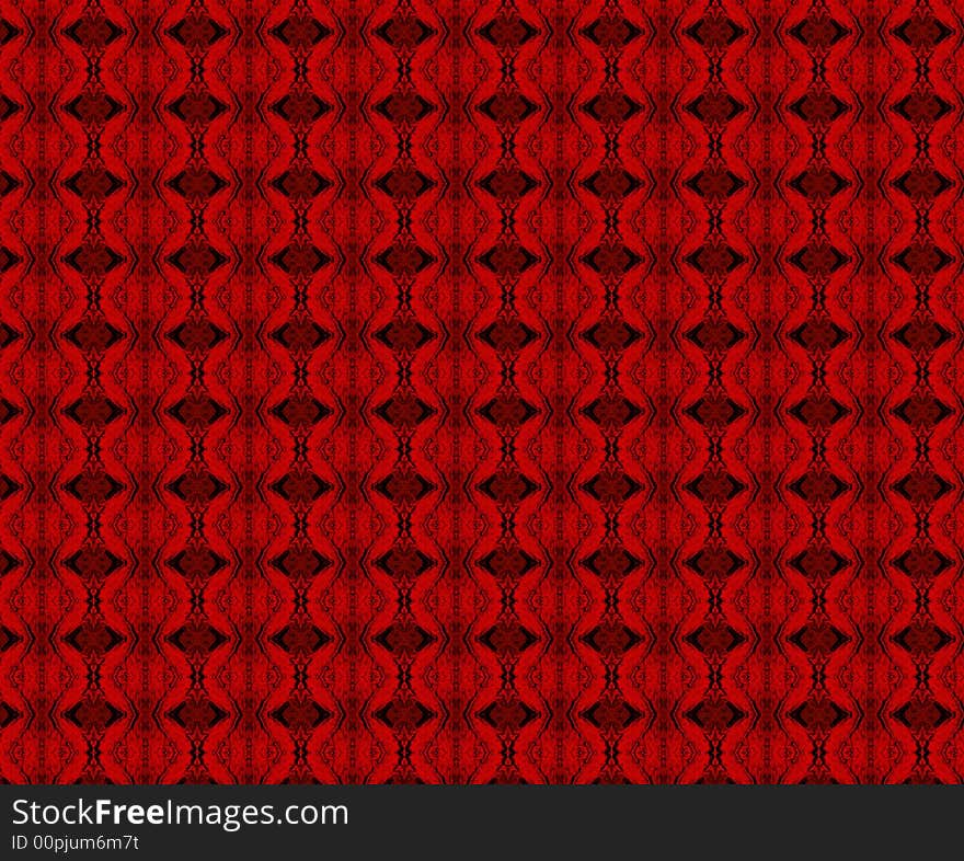 A bold red pattern with a darker background. A bold red pattern with a darker background.