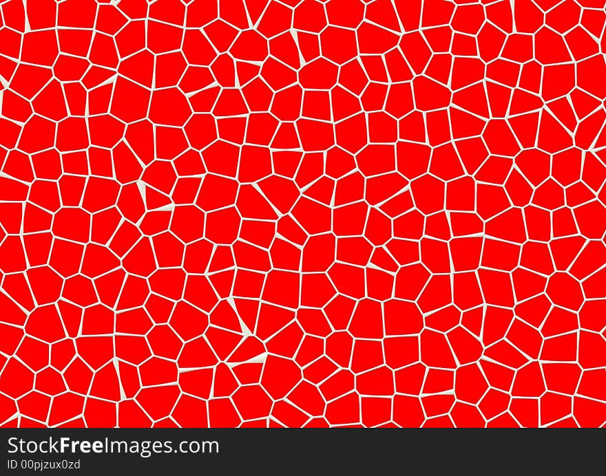 Red background fantasy web pattern