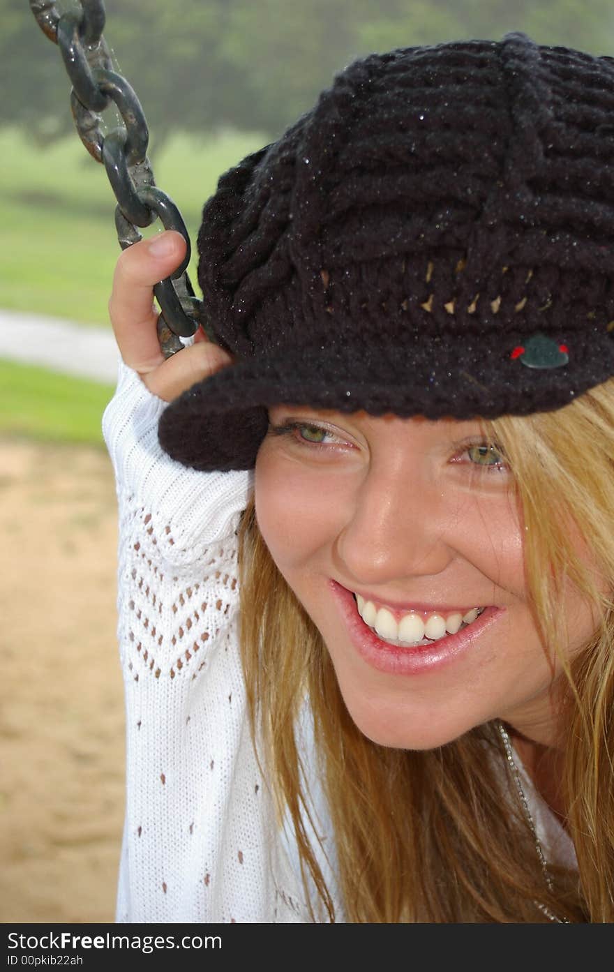 Beautiful girl at the Park