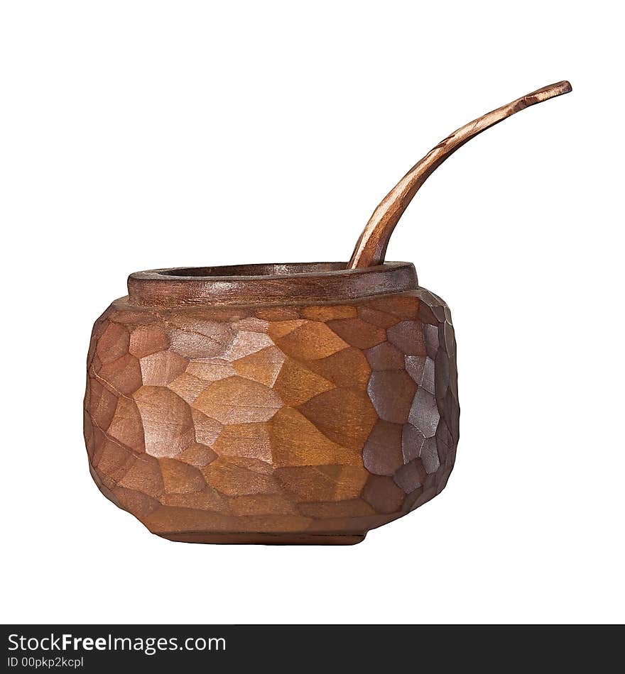 Sugar bowl, hand carved from a piece of timber. Sugar bowl, hand carved from a piece of timber