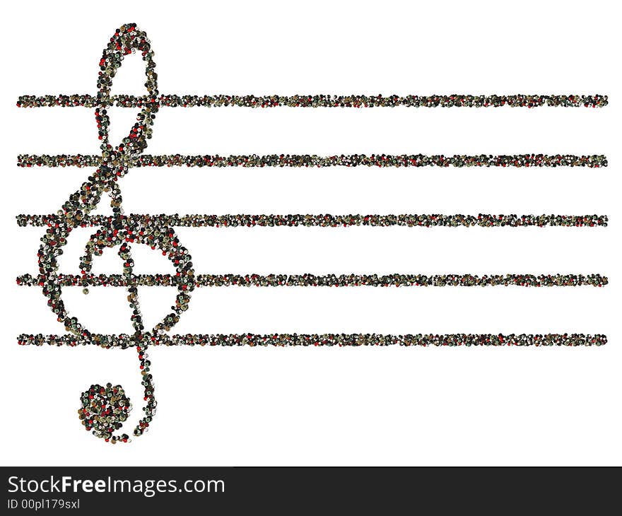 Treble clef