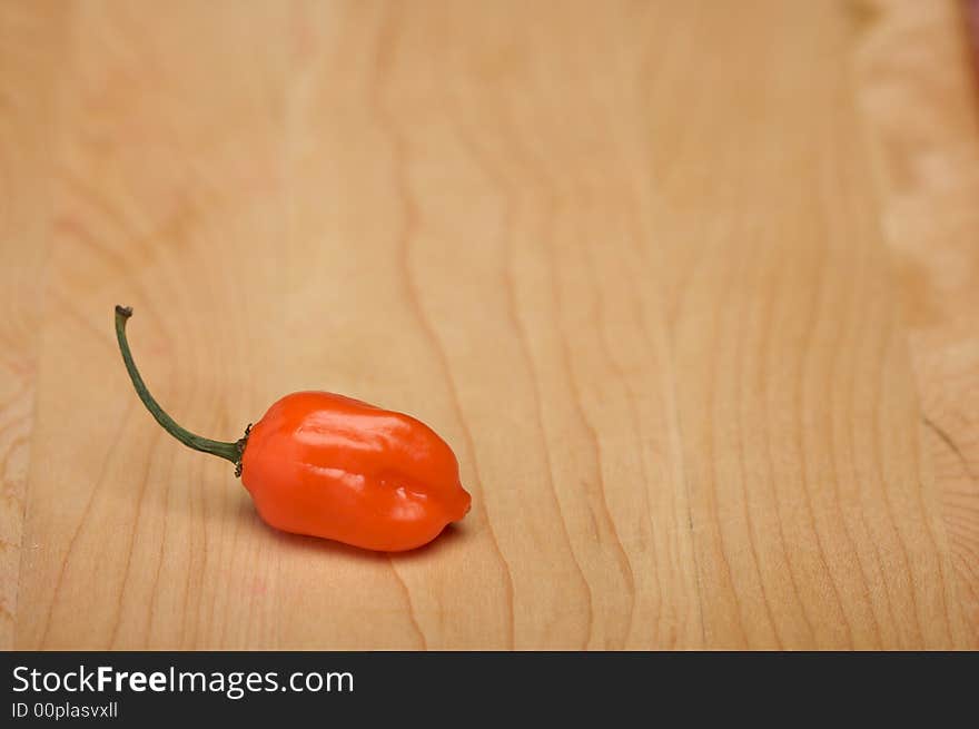 Orange Chili Pepper