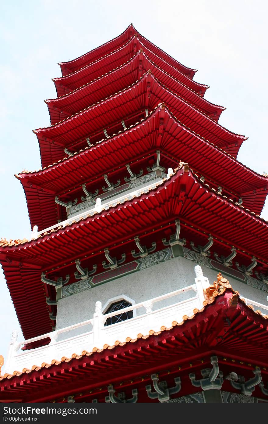 Red pagoda