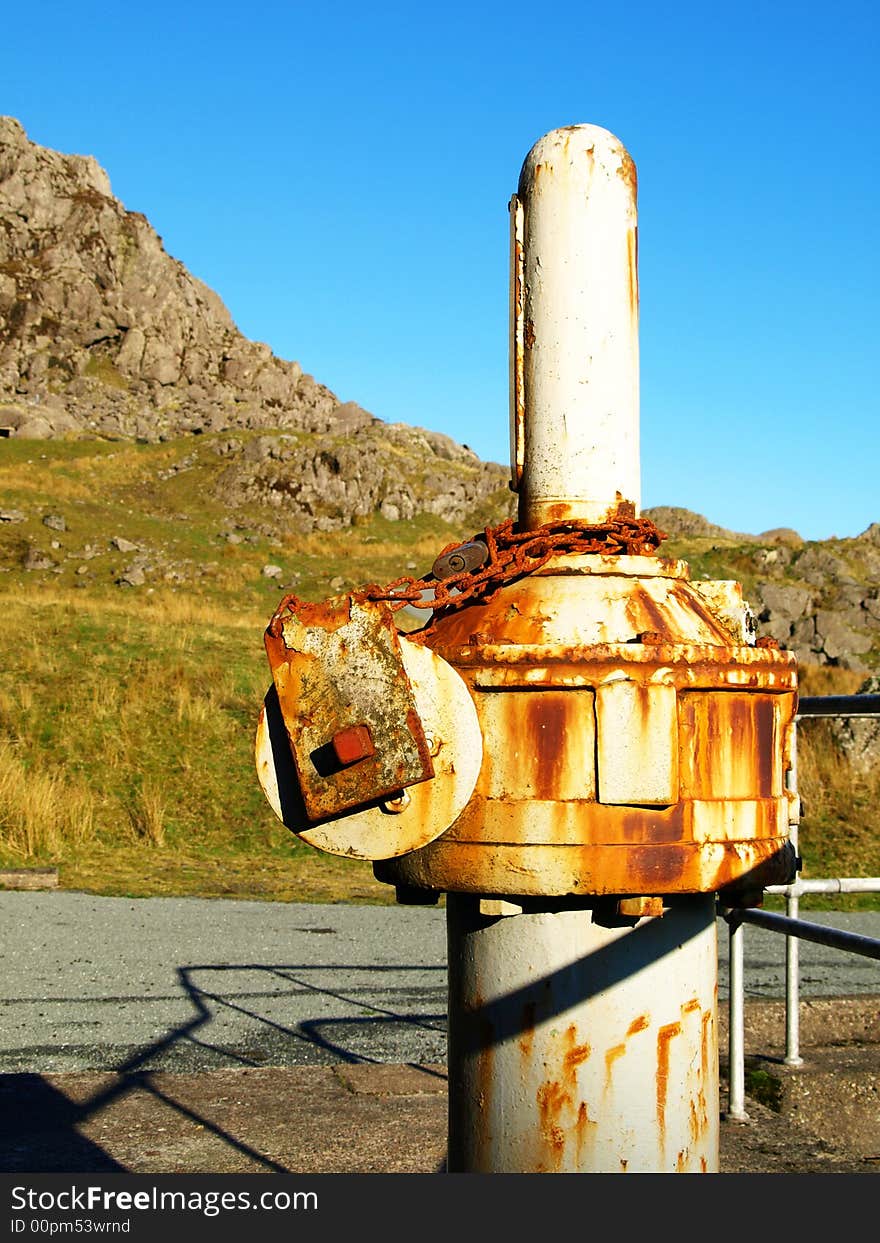 Water pump for hydro electric dam