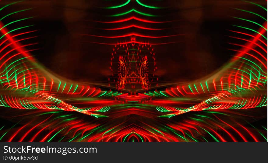 A digital image taken of moving lights. And then further manipulated in Photoshop. A digital image taken of moving lights. And then further manipulated in Photoshop.