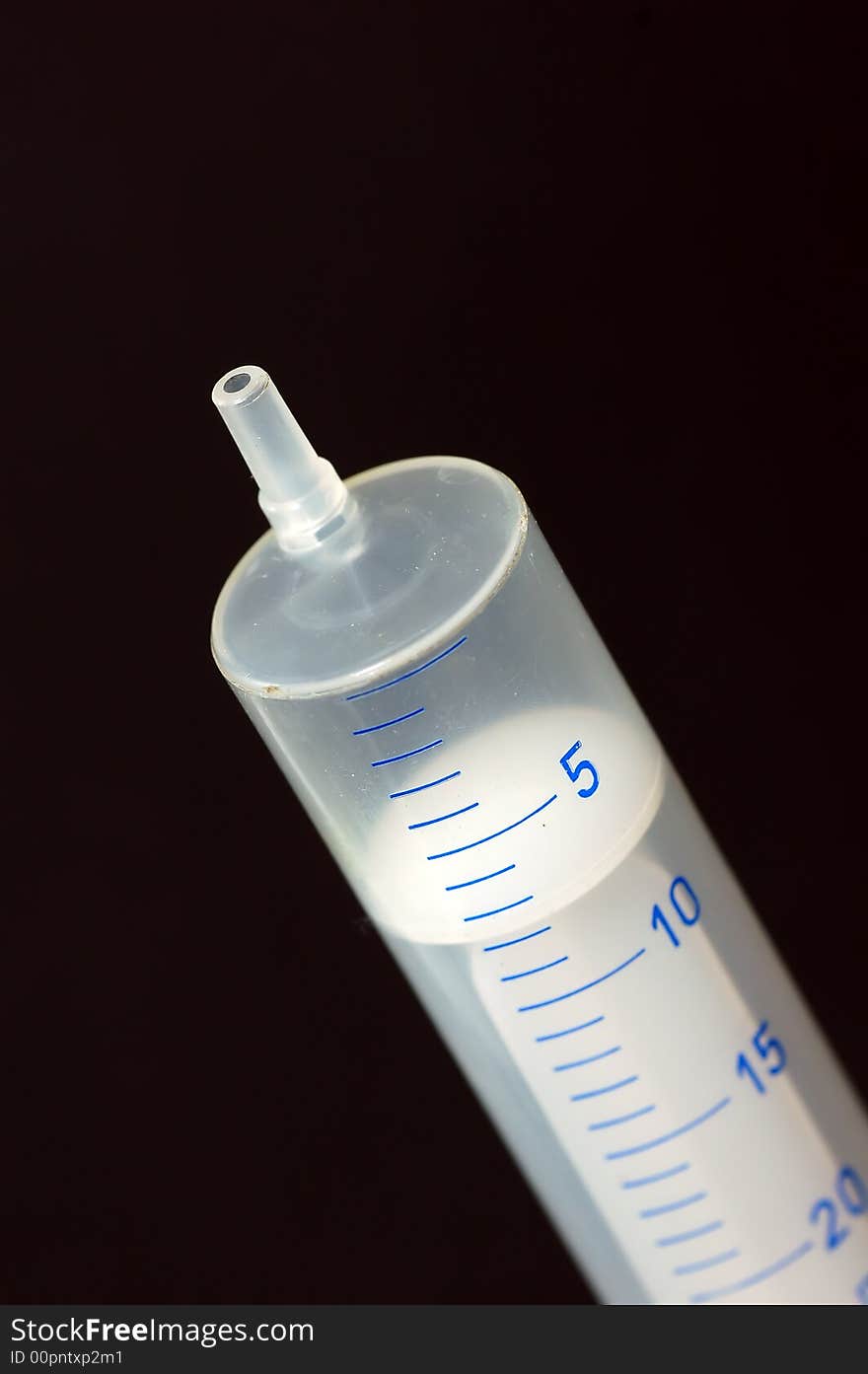 Syringe close-up