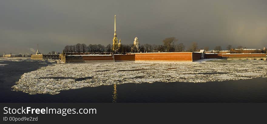 Fortress of St Peter and Paul in St Petersburg