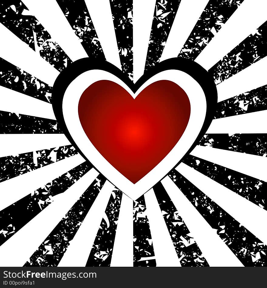 Hearts background