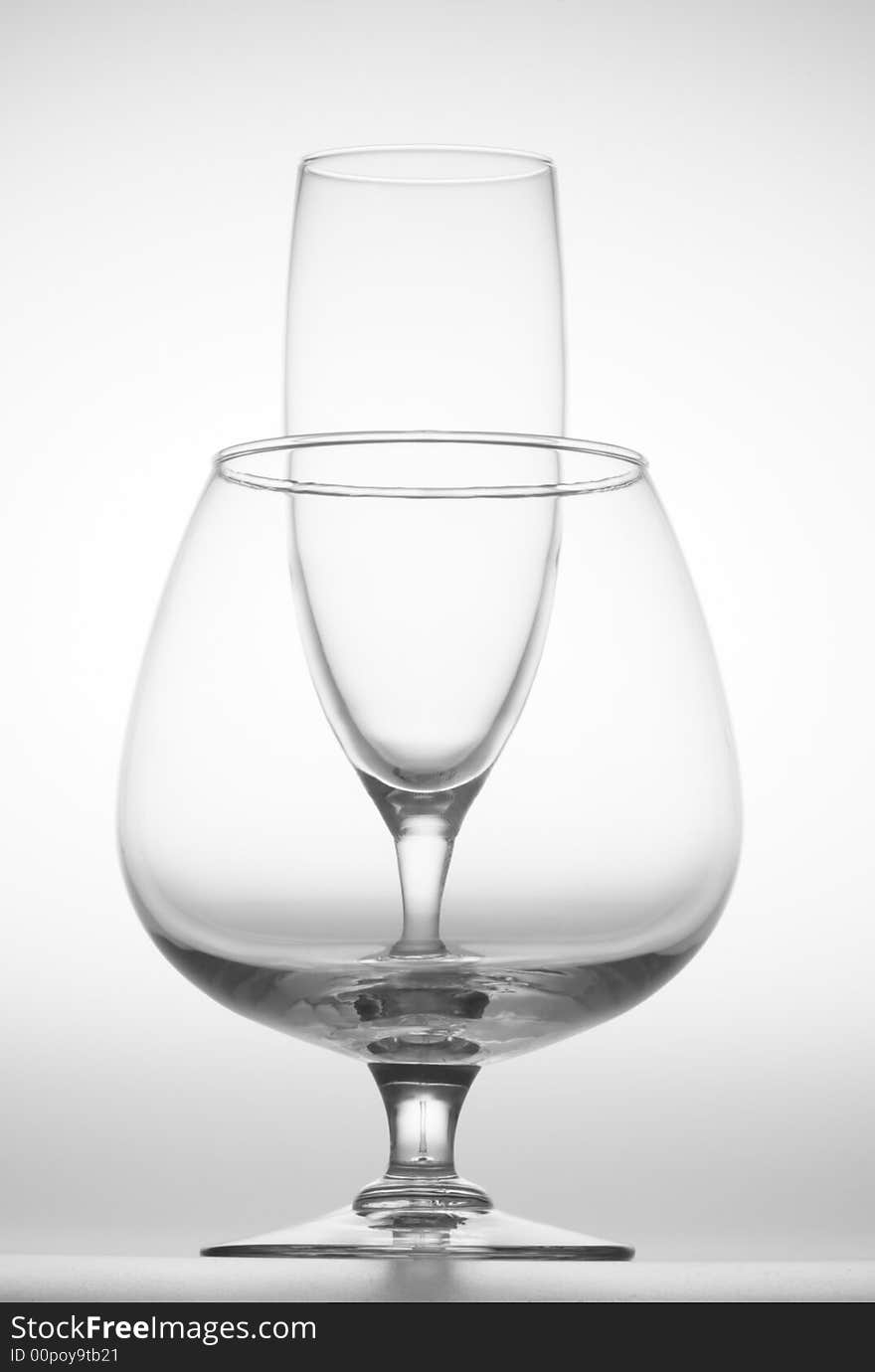 Wine Glass and Goblet