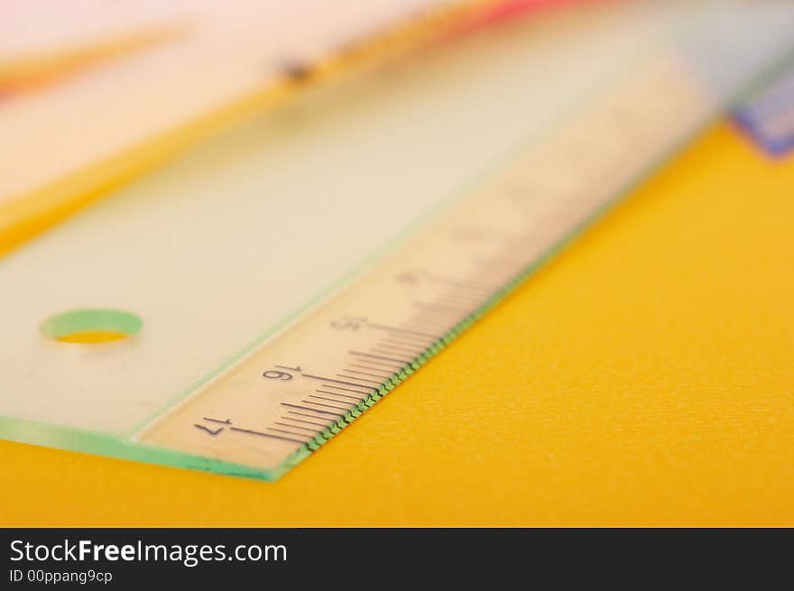 Plastic ruler