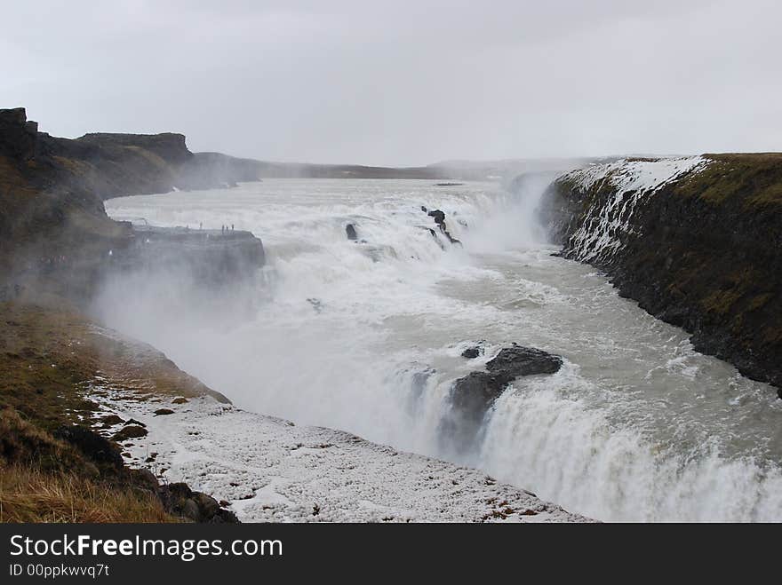 Gulfoss Waterfall, Iceland