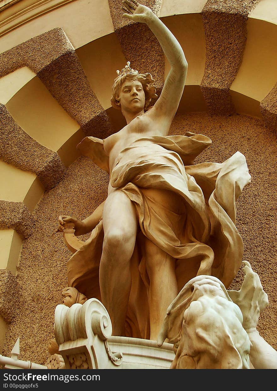 A Beauty, Michaelerplatz Fountain - Vienna