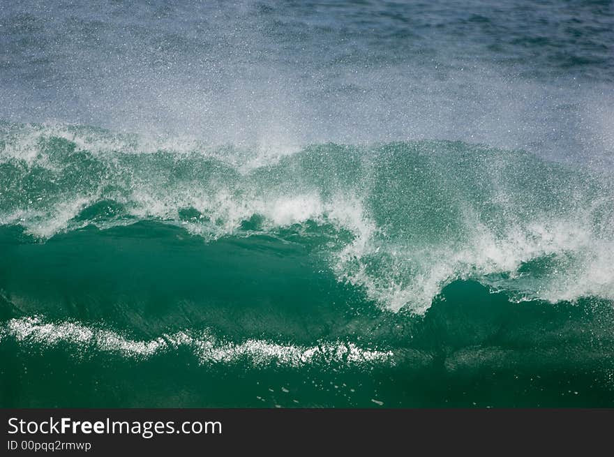 Giant wave breaking on the north shore of oahu. Giant wave breaking on the north shore of oahu