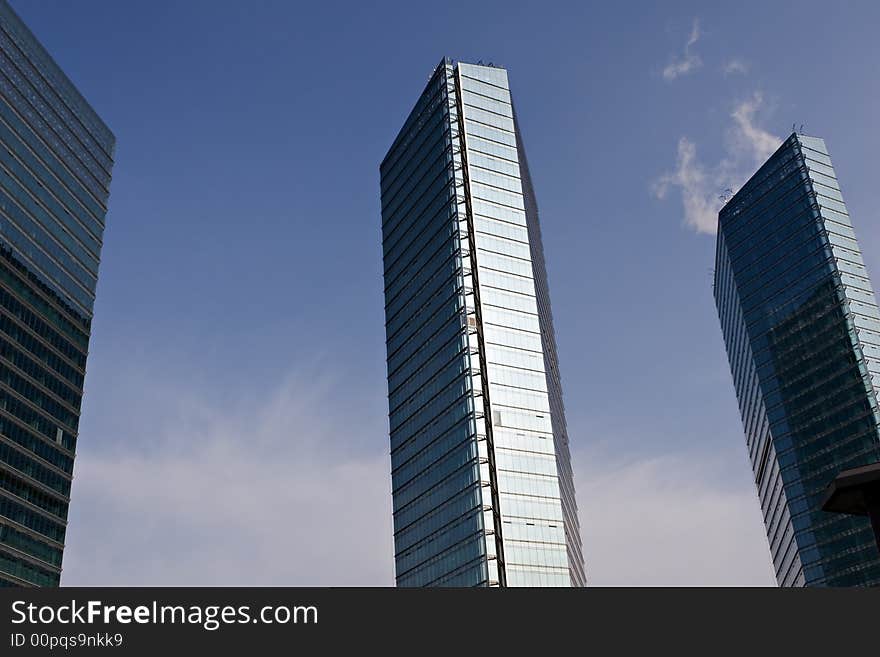 A commercial complex located in beijing's central business district. A commercial complex located in beijing's central business district.