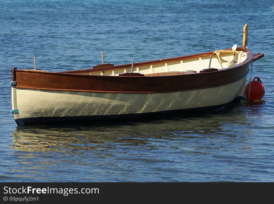 Traditional fisher-boat in Provence (Frecnh Riviiera). Traditional fisher-boat in Provence (Frecnh Riviiera)